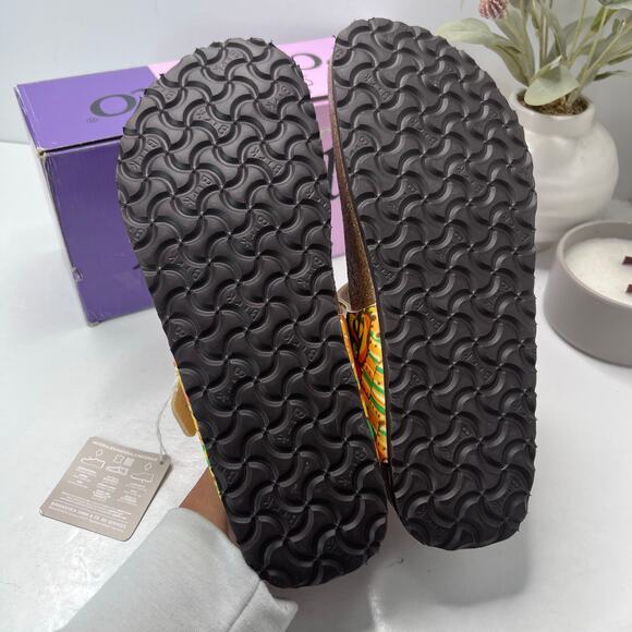 Papillio by Birkenstock Gizeh Sandal African Wax Gold 1005085 Unisex L12/M10 NWB - Picture 8 of 10